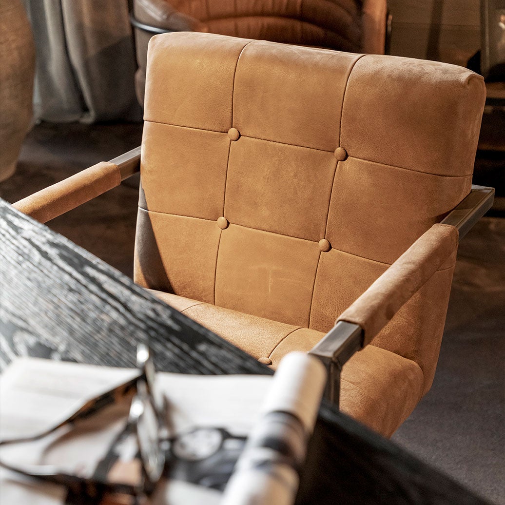 Jed Karmstol Nubuck Brown