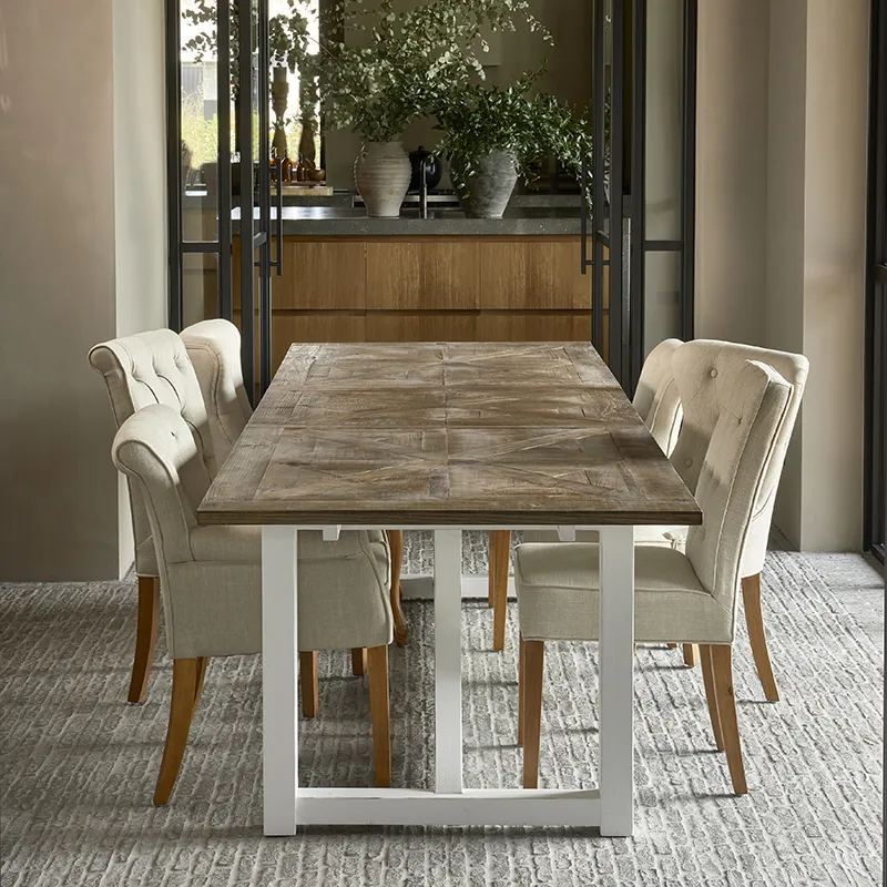 La Scala karmstol Linen flax