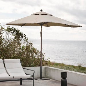 Paliano Parasoll Ø300cm brun/taupe
