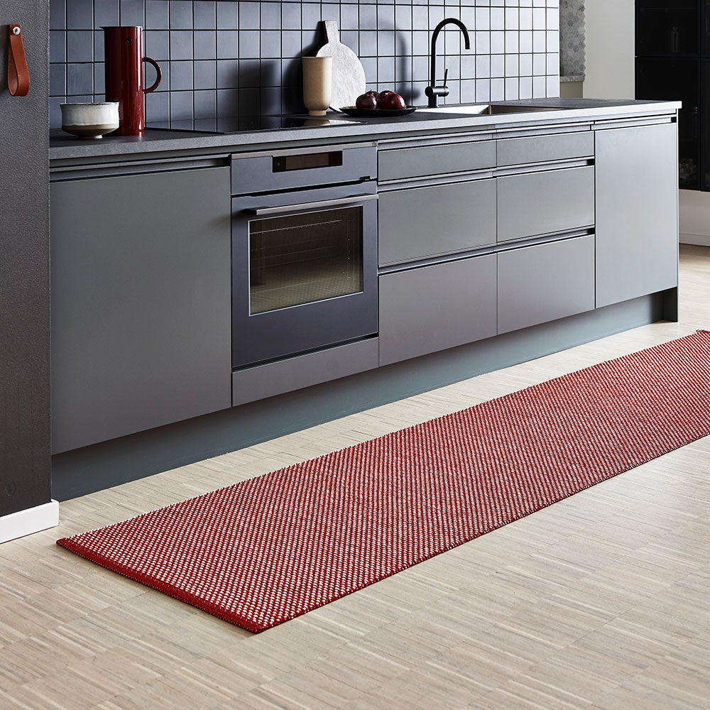 Effi matta 180x260 cm dark red 