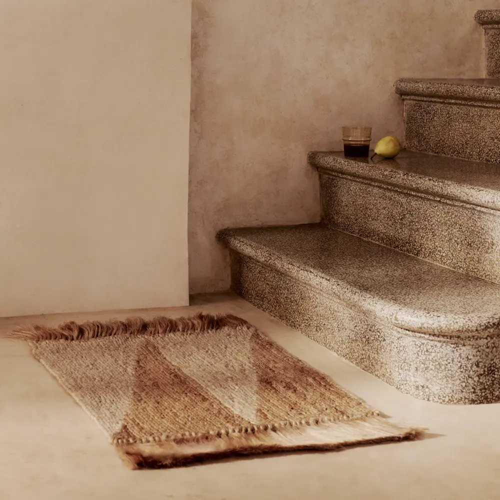  Studie matta 50 x 70 cm - Naturvit/Off-white